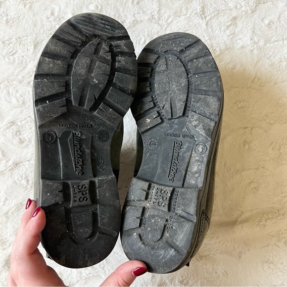 Blundstone Boots Womens 8 Green Chelsea Nubuck Leather 2442 Classic Granola READ - Picture 7 of 9